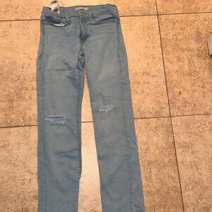 Levi's shaping straight Light Blue Women's Jeans